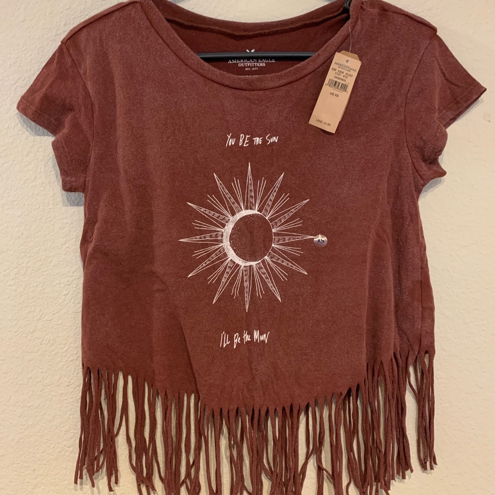 American Eagle Midriff Top